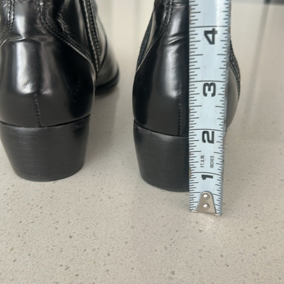 Seychelles Lucky Penny Patent Leather Booties Black Size 8 - Picture 10 of 16